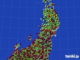 2023年04月11日の東北地方のアメダス(日照時間)