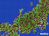 2023年04月11日の北陸地方のアメダス(日照時間)