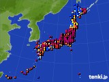 アメダス実況(日照時間)(2023年04月11日)