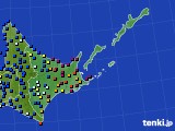 道東のアメダス実況(日照時間)(2023年04月11日)