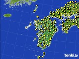 2023年04月11日の九州地方のアメダス(気温)