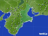 三重県のアメダス実況(降水量)(2023年04月12日)