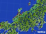 2023年04月12日の北陸地方のアメダス(日照時間)