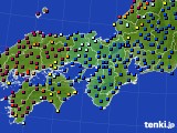 2023年04月12日の近畿地方のアメダス(日照時間)