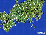 東海地方のアメダス実況(気温)(2023年04月12日)