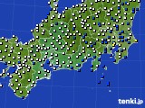 2023年04月12日の東海地方のアメダス(風向・風速)