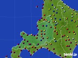 道央のアメダス実況(日照時間)(2023年04月13日)
