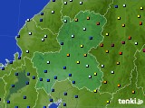 岐阜県のアメダス実況(日照時間)(2023年04月14日)