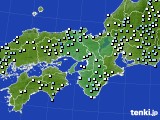 近畿地方のアメダス実況(降水量)(2023年04月15日)