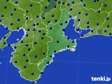 三重県のアメダス実況(日照時間)(2023年04月15日)