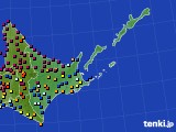 道東のアメダス実況(日照時間)(2023年04月15日)