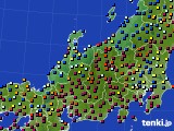 2023年04月16日の北陸地方のアメダス(日照時間)