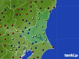 茨城県のアメダス実況(日照時間)(2023年04月16日)