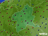 群馬県のアメダス実況(日照時間)(2023年04月16日)