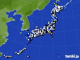 2023年04月16日のアメダス(風向・風速)