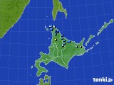 北海道地方のアメダス実況(積雪深)(2023年04月17日)