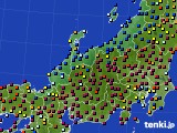 2023年04月17日の北陸地方のアメダス(日照時間)