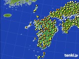 2023年04月18日の九州地方のアメダス(気温)