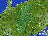 長野県のアメダス実況(気温)(2023年04月20日)