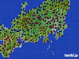 関東・甲信地方のアメダス実況(日照時間)(2023年04月21日)