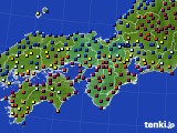 2023年04月21日の近畿地方のアメダス(日照時間)