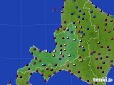 道央のアメダス実況(日照時間)(2023年04月21日)