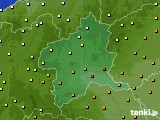 群馬県のアメダス実況(気温)(2023年04月21日)