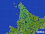 道北のアメダス実況(風向・風速)(2023年04月21日)