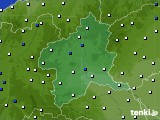 群馬県のアメダス実況(風向・風速)(2023年04月21日)