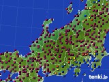 2023年04月22日の北陸地方のアメダス(日照時間)