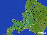 道央のアメダス実況(日照時間)(2023年04月23日)