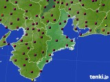 三重県のアメダス実況(日照時間)(2023年04月23日)
