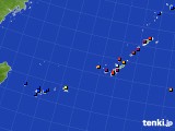 2023年04月24日の沖縄地方のアメダス(日照時間)