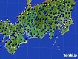 2023年04月24日の東海地方のアメダス(日照時間)