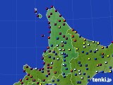 道北のアメダス実況(日照時間)(2023年04月24日)