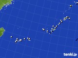 沖縄地方のアメダス実況(風向・風速)(2023年04月24日)