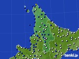 道北のアメダス実況(風向・風速)(2023年04月24日)
