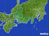 東海地方のアメダス実況(降水量)(2023年04月25日)