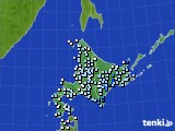 北海道地方のアメダス実況(降水量)(2023年04月26日)