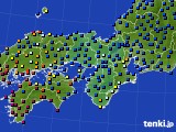 2023年04月26日の近畿地方のアメダス(日照時間)