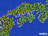四国地方のアメダス実況(日照時間)(2023年04月26日)