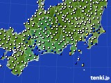 2023年04月26日の東海地方のアメダス(風向・風速)