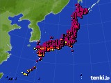 2023年04月27日のアメダス(日照時間)