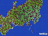 関東・甲信地方のアメダス実況(日照時間)(2023年04月28日)