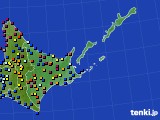 道東のアメダス実況(日照時間)(2023年04月28日)