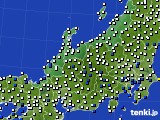北陸地方のアメダス実況(風向・風速)(2023年04月28日)