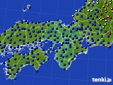 2023年04月29日の近畿地方のアメダス(日照時間)