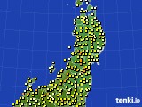 東北地方のアメダス実況(気温)(2023年04月29日)