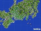2023年04月29日の東海地方のアメダス(風向・風速)