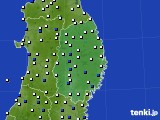 2023年04月29日の岩手県のアメダス(風向・風速)